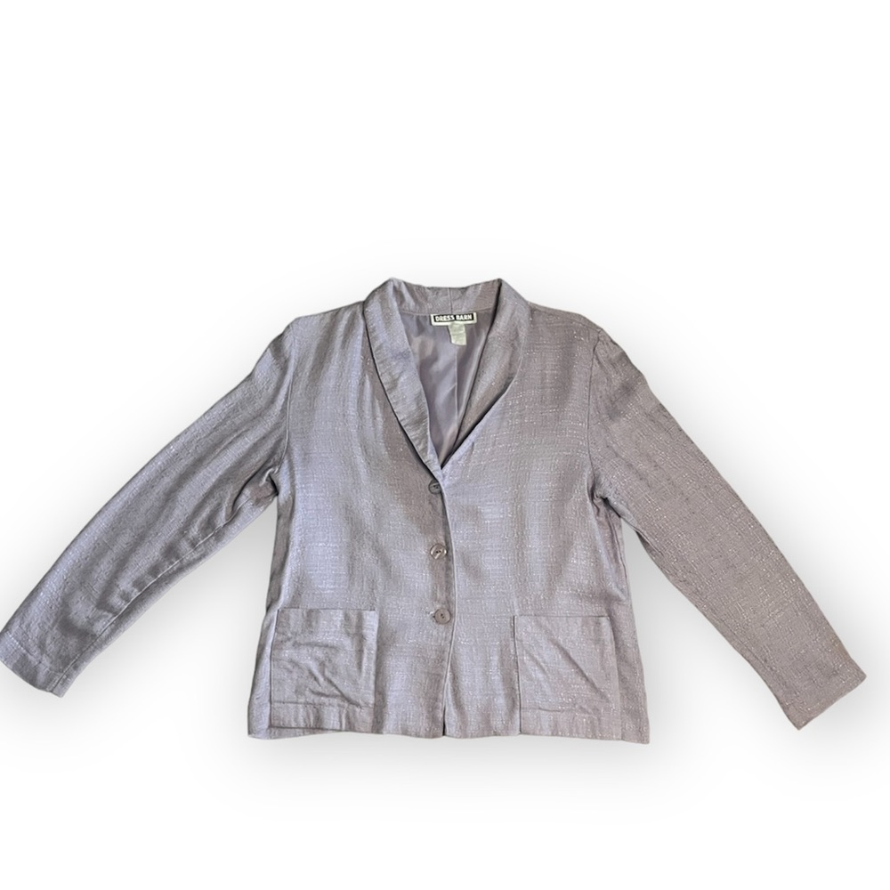 Dress Barn Vintage Lavender Blazer